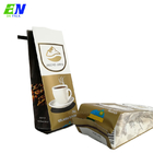 kundenspezifischer Drucktaschen-Verpackenreißverschluß des kaffee-250g mit Ventil-flacher Block-unterem Kaffee-Paket