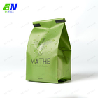 Röstkaffee-Tasche Matt Finish Side Gusset Pouch des Schwarz-250g mit Reißverschluss