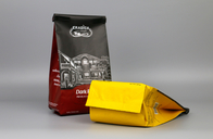 Kompostierbarer Kaffee-Verpackentasche mit Ventil 250g Matte Finish
