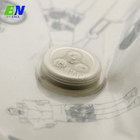 Recyclebarer flacher unterer Kaffee-Taschen-Beutel 110 Mikrometer mit Reißverschluss