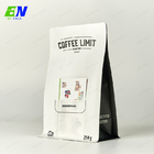 hohes Kraftpapier-flache untere Beutel-Kaffee-Tasche der Sperren-250g mit Schlitz und Ventil