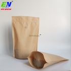 Matte Kraft Paper Reusable Food sackt Stand herauf Beutel-Nuss-Kunststoffgehäuse-Taschen ein