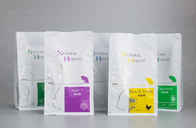 Kundenspezifischer Druckplastik-Taschen-flacher unterer Beutel für tägliche Nahrung, Kaffee Bean Packaging