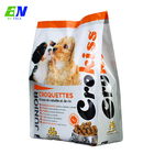 Folien-Beutel-Cat Food Packaging Zipper Pet-Nahrungsmitteltaschen-flacher unterer Plastikhitze-Seebeutel