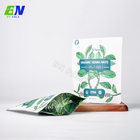 Kundengebundener biologisch abbaubarer Kraftpapier-Stand-oben Beutel Winkel- des Leistungshebelsmaterial-Nahrungsmittelbeutel mit Reißverschluss