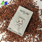 Freundliche 250g 500g 1kg flache untere Kaffee-Taschen Eco mit Karten-Beleg und Ventil