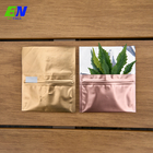 Süßigkeits-Geruch-Beweis-Unkraut-Rauch-Zigaretten-Flip Cover-Tasche der Blumen-3.5g gummiartige